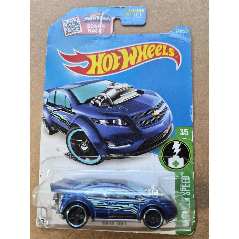 Hot Wheels Lot of 4 Diecast Cars Blimp Super Volt 67 GTO Pikes Peak Celica NIP